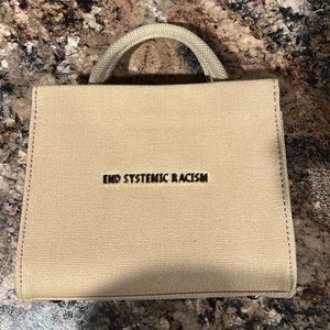 Tan Brandon Blackwood Mini Tote.